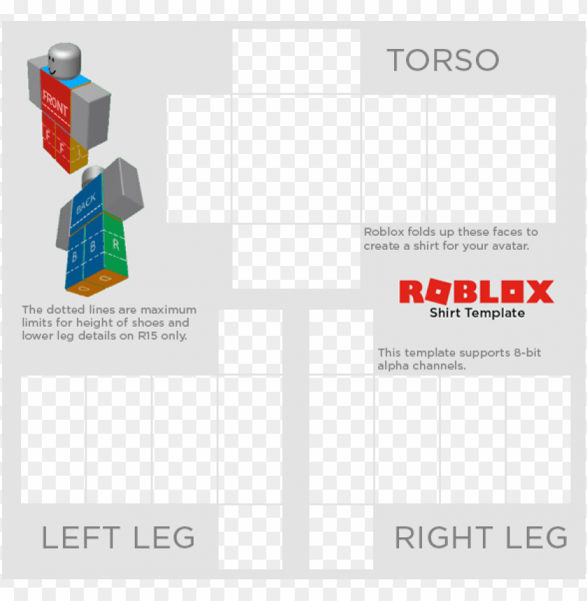 roblox transparent template