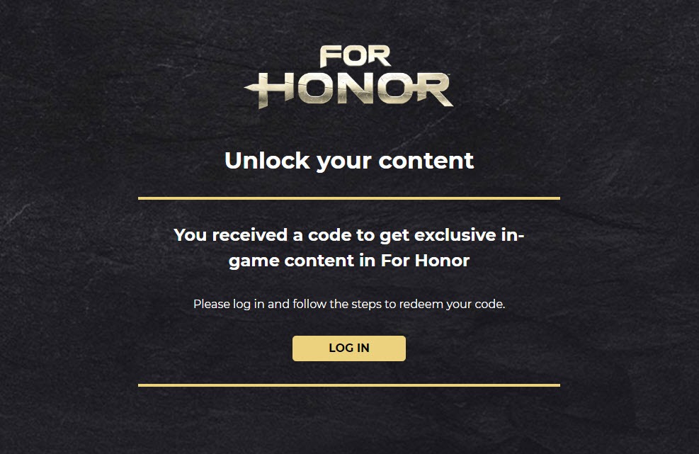 for-honor-codes