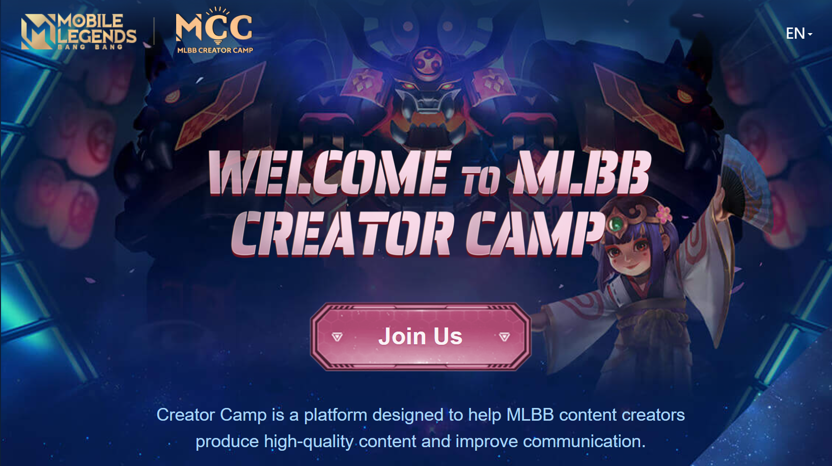 mobile legends creator camp
