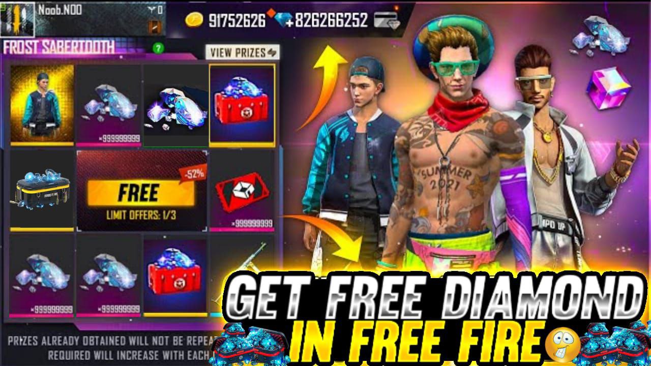 get free fire diamond