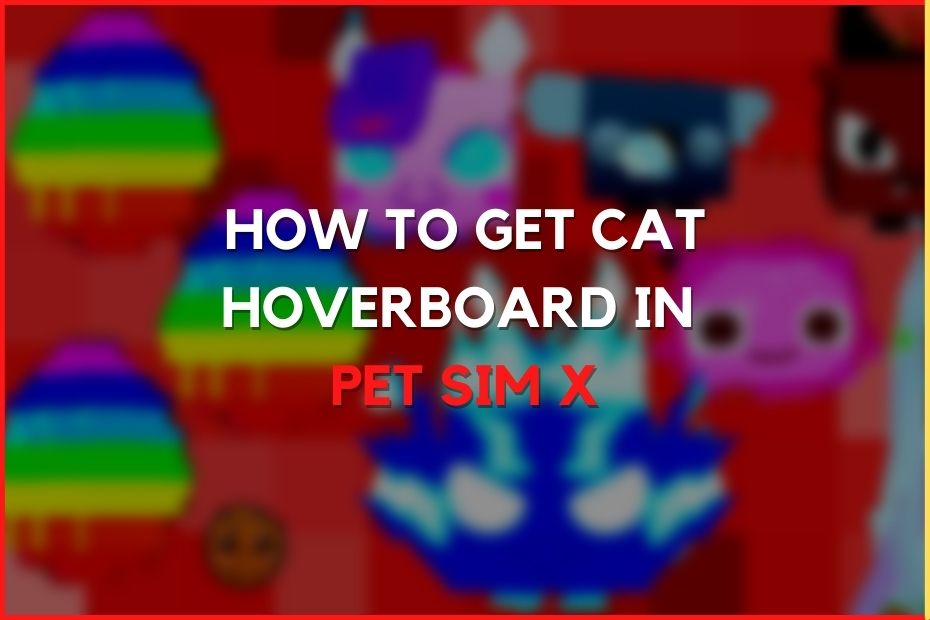 How to Get Cat Hoverboard in Pet Sim X (2023)