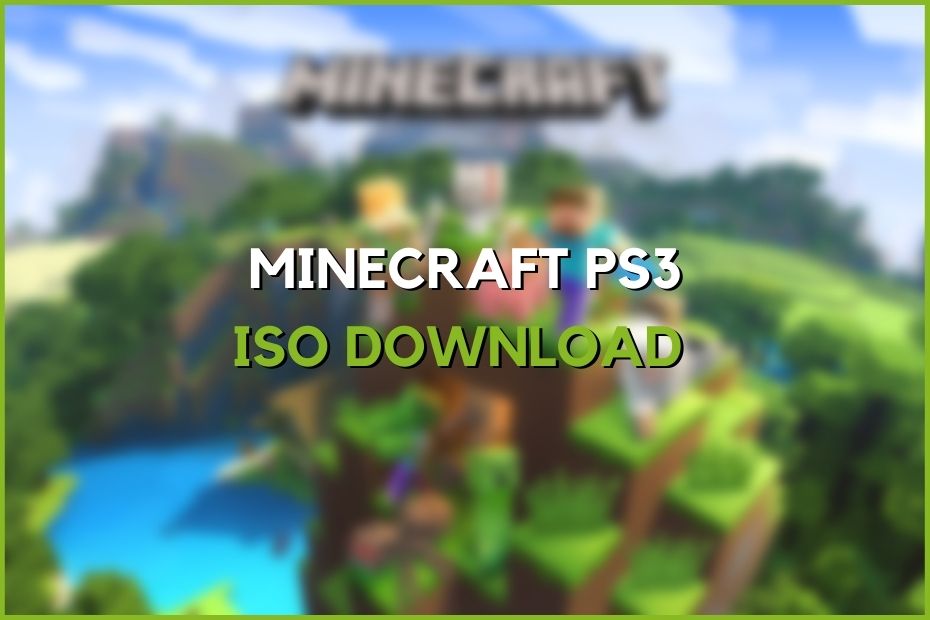 Minecraft PS3 ISO Download 2022