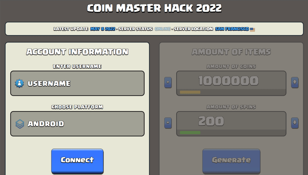 coin master hack 2022 